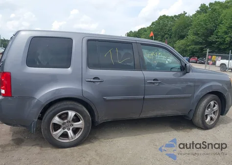 2014 Honda Pilot Ex-L z USA, uszkodzony, nr VIN 5FNYF4H5XEB025361